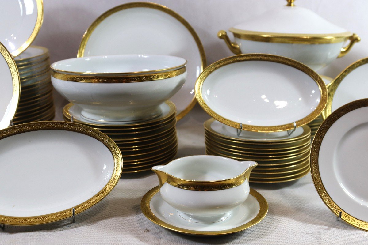 Haviland Limoges, Table Service (82 Pieces), 20th Century