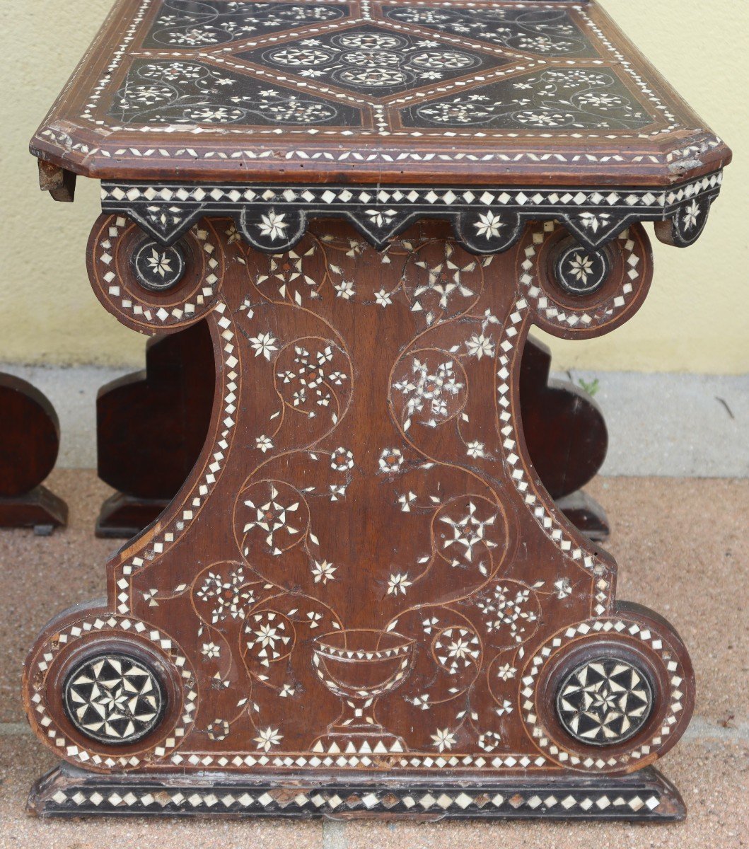 Attributed To Brambilla Adriano (1829-1855), Pair Of Chairs, 19th Century-photo-7