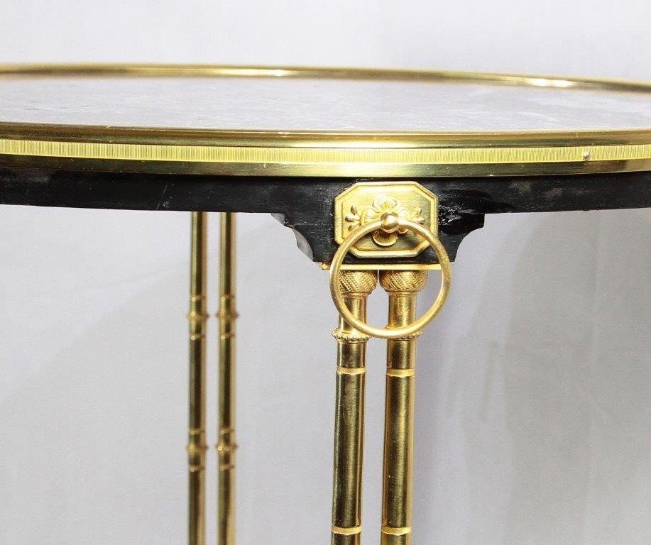  Paul Sormani (1817-1866), Pedestal Table In Wood And Marble, 19th Century-photo-7