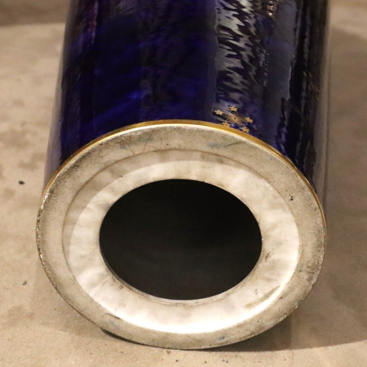 Manufacture Nationale De Sèvres, Exceptional Angers Vase, Signed, 1903-photo-4