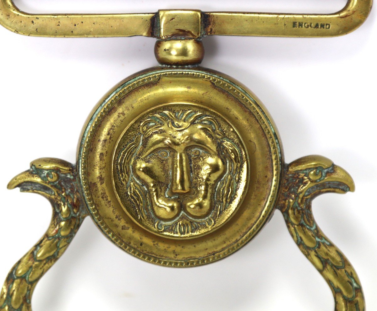 Bronze Belt Buckle, Officer 1st Empire, Early 19th Century-photo-4