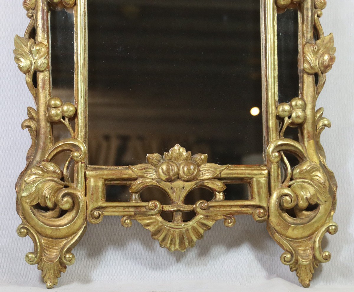 Provençal Mirror "dit De Beaucaire" Louis XV Period, 18th-photo-3