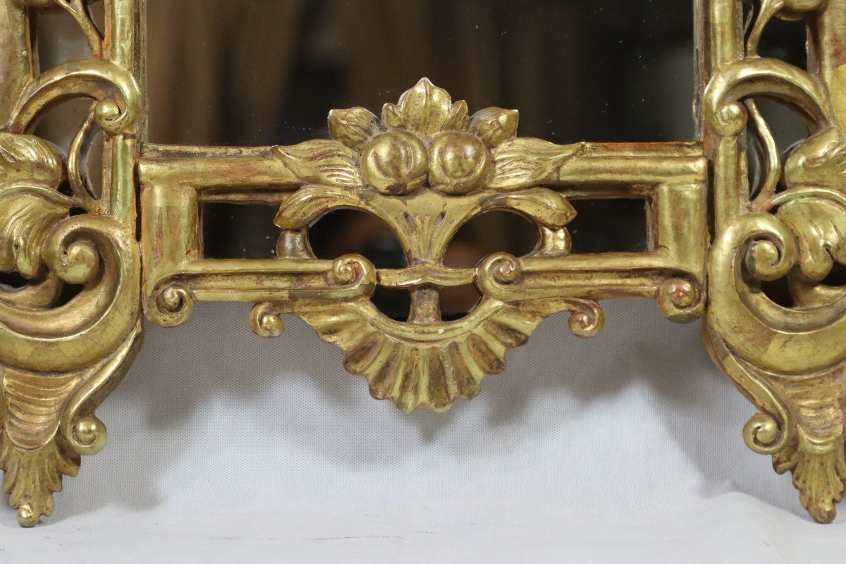 Provençal Mirror "dit De Beaucaire" Louis XV Period, 18th-photo-2