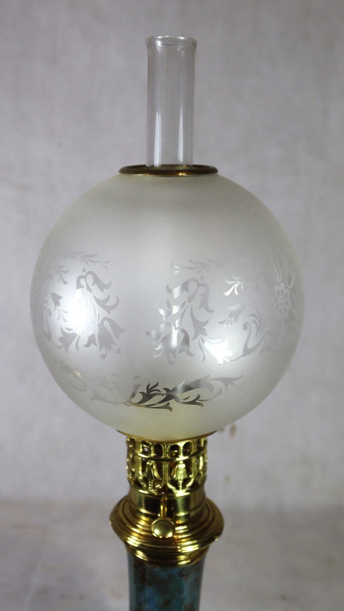 Dominique Grenet (1821-1885), Pair Of Impressionist Barbotine Lamps, 19th Century-photo-4