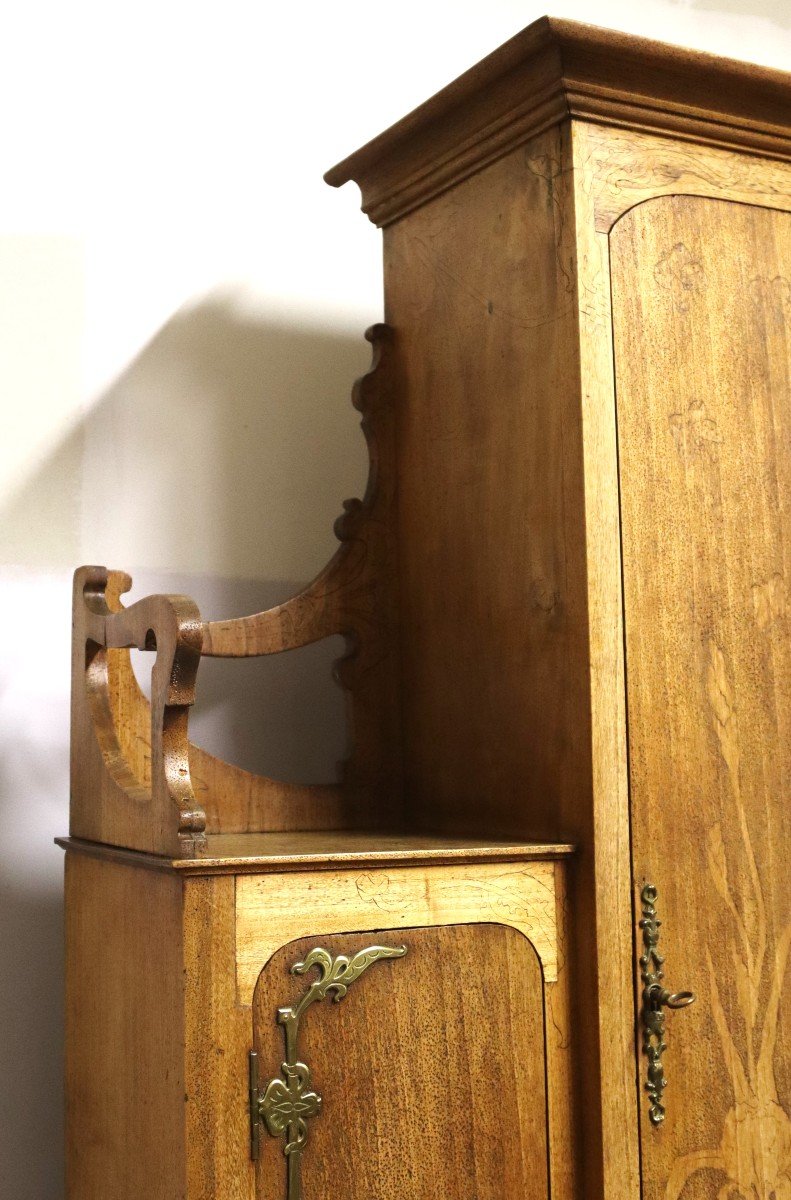 Bureau Bonheur Du Jour, d'époque Art Nouveau, Vers 1900-photo-8