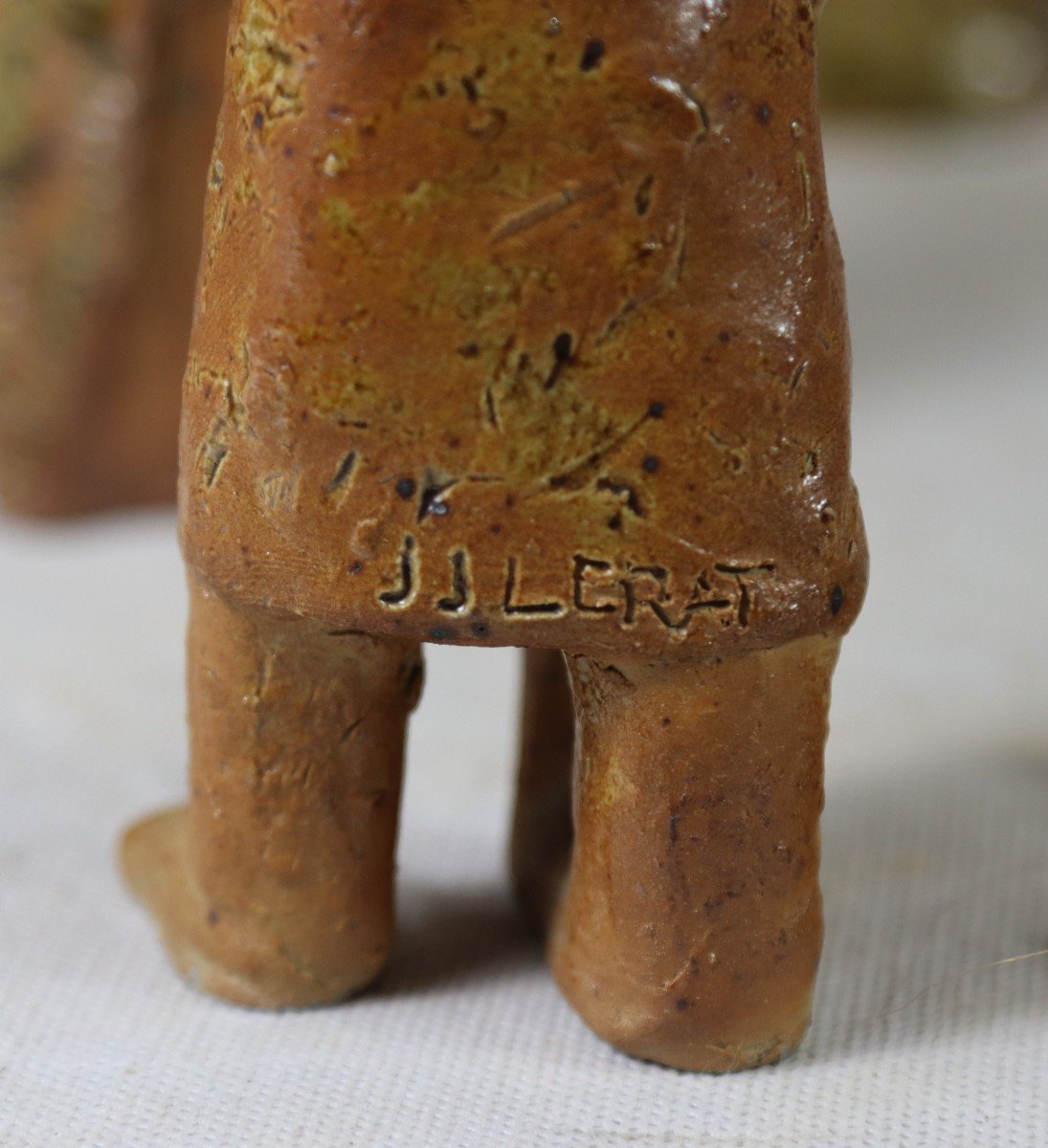 Jean Lerat (1913-1992), Jacqueline Lerat (1920-2009), Set Of 9 Nativity Figures, 1950-photo-4