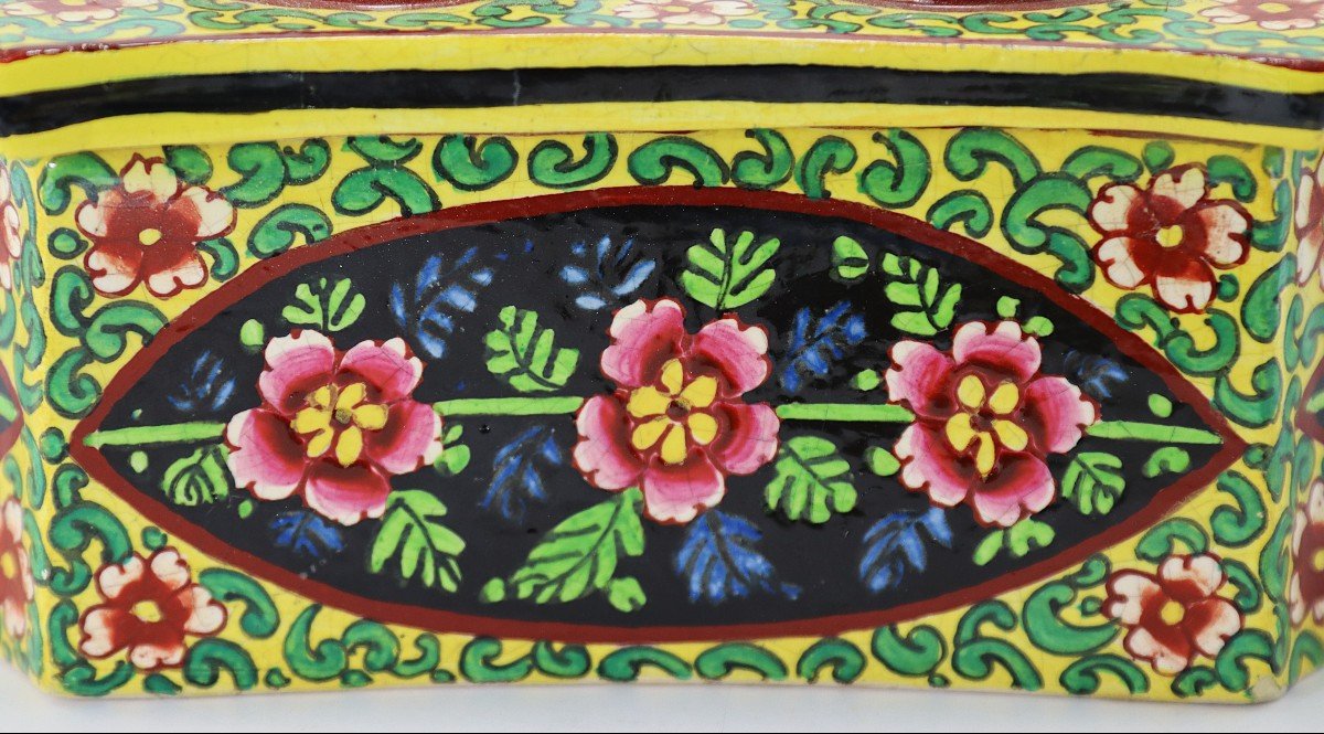 André Duquenelle In Clamecy, Large Earthenware Inkwell, Circa 1910-photo-3