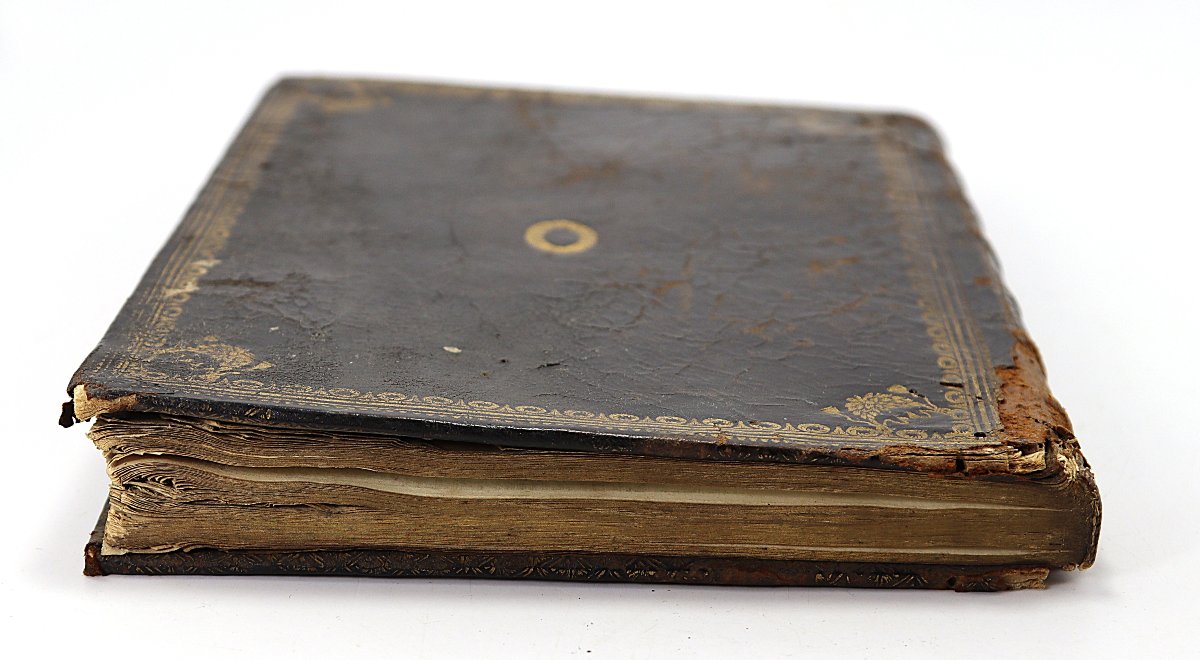 [vogel, Matthieu]. (1685-1766) Ouvrage " Sainte Messe " En Allemand Gothique. XVIIIe-photo-3