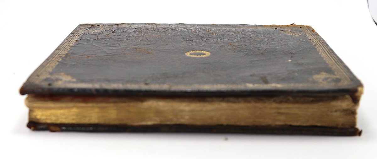 [vogel, Matthieu]. (1685-1766) Ouvrage " Sainte Messe " En Allemand Gothique. XVIIIe-photo-4