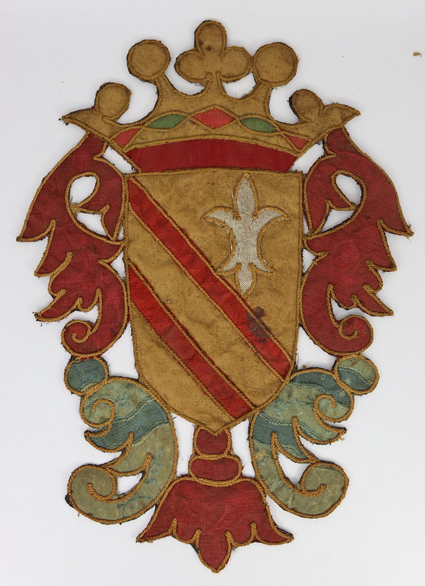 Blason espagnole sous couronne, XVIIIe