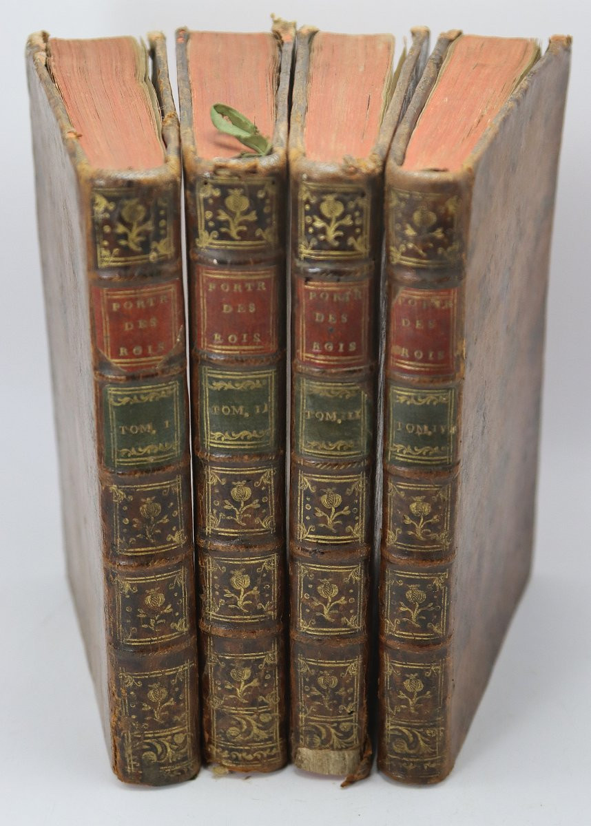 MERCIER (Louis-Sébastien). 4 Vol. "Portraits des Rois de France." 1783-photo-3