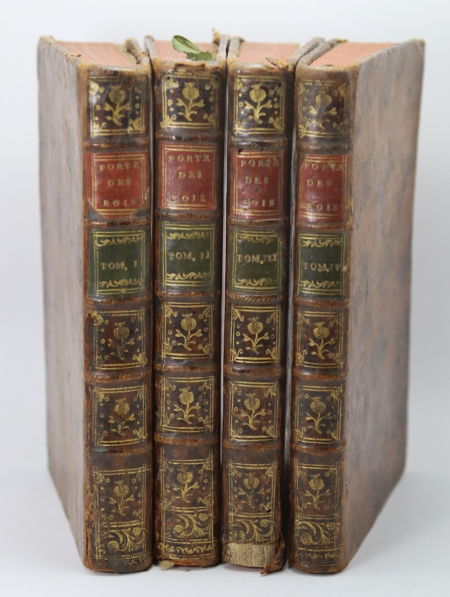 MERCIER (Louis-Sébastien). 4 Vol. "Portraits des Rois de France." 1783