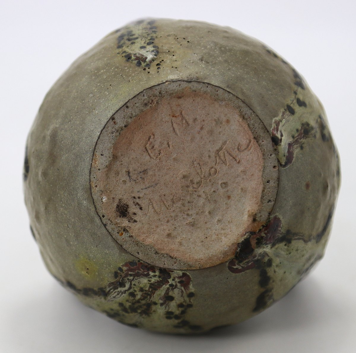 Emile Mousseux (19th-20th Century), Small Vase With 3 Handles, Signed, Circa 1910-photo-1