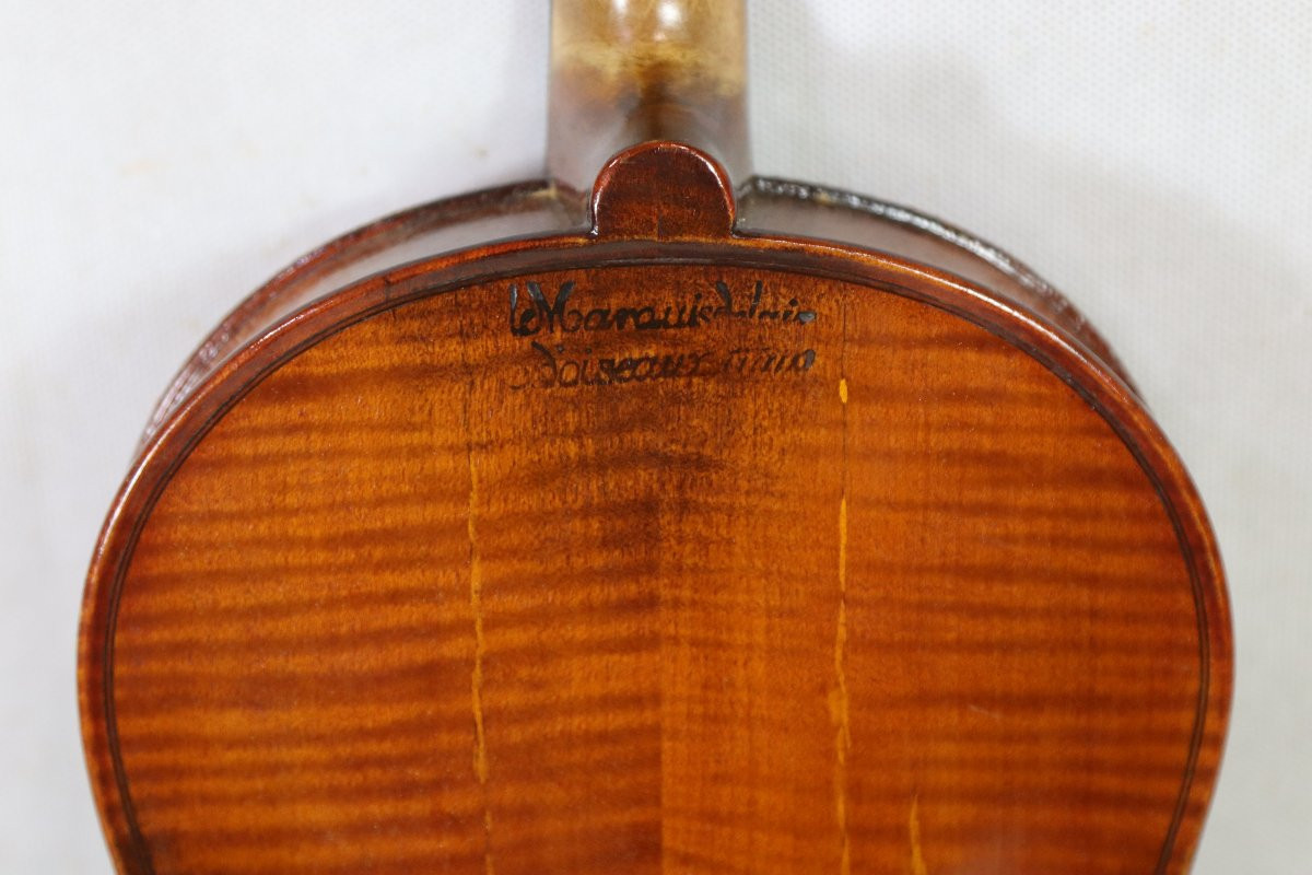 Violon Mirecourt Marquis de l’air d’oiseau, XXe-photo-4