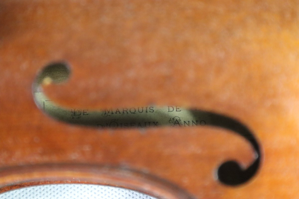 Violon Mirecourt Marquis de l’air d’oiseau, XXe-photo-8