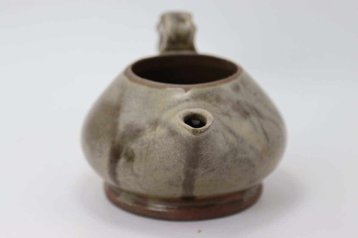 Pierre Pigaglio (1913-?), Stoneware Ewer From Puisaye, 20th Century-photo-3