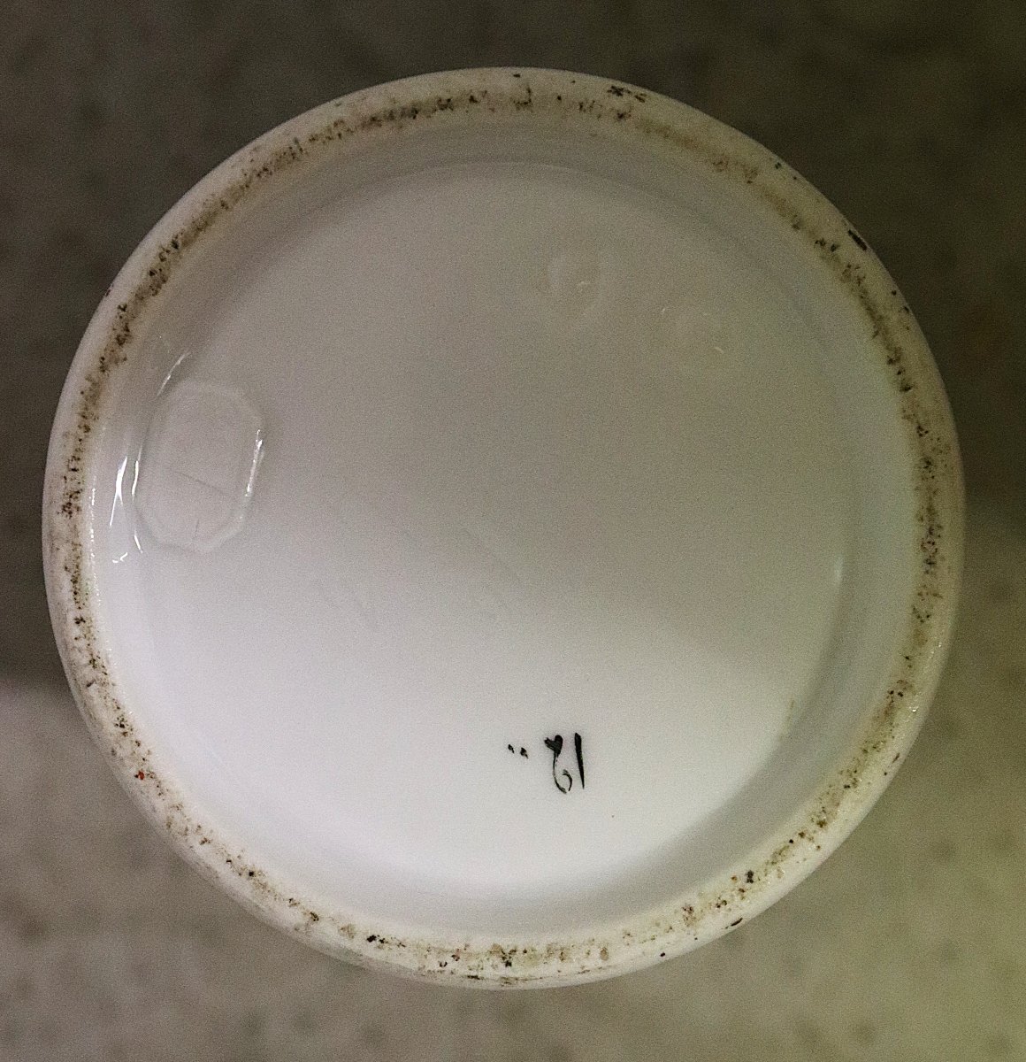 Gosse Manufactory In Paris, Set Of 55 Porcelain Apothecary Jars, Signed, 19th Century-photo-5