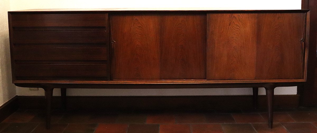Gunni Omann (1930-2009) For Omann Jun, Rio Rosewood Sideboard, 1970-photo-2