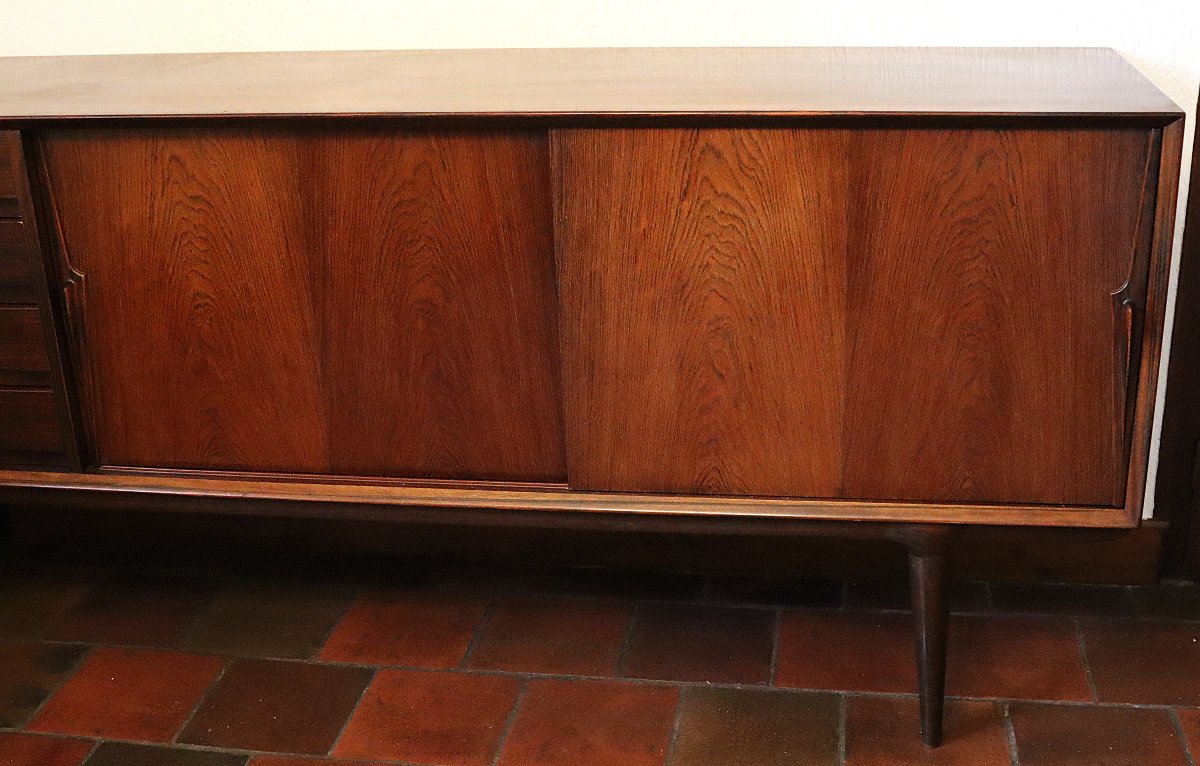 Gunni Omann (1930-2009) For Omann Jun, Rio Rosewood Sideboard, 1970-photo-4