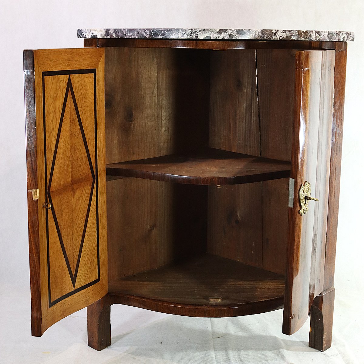 François MONDON (1694-1770), ENCOIGNURE ARBALÈTE, D'époque Louis XV, XVIIIe-photo-6