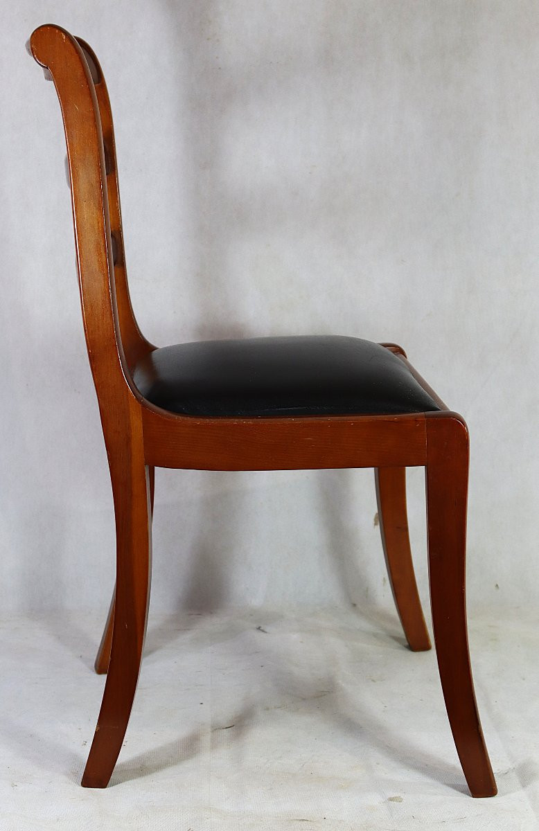 Set Of 6 Scandinavian Style Chairs, Circa 1970.-photo-2