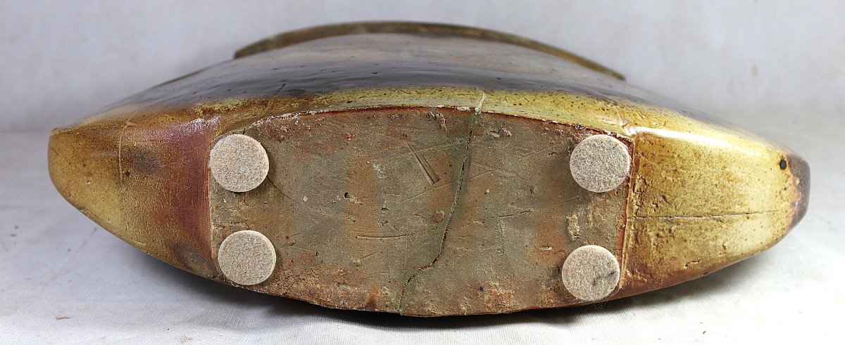 La Borne, Important Lentil-shaped Vase, Circa 1950-photo-6