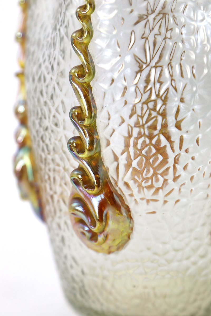 Johann LOETZ (1880-1940), Vase ovoîde " Nautilus ", vers 1904-photo-3