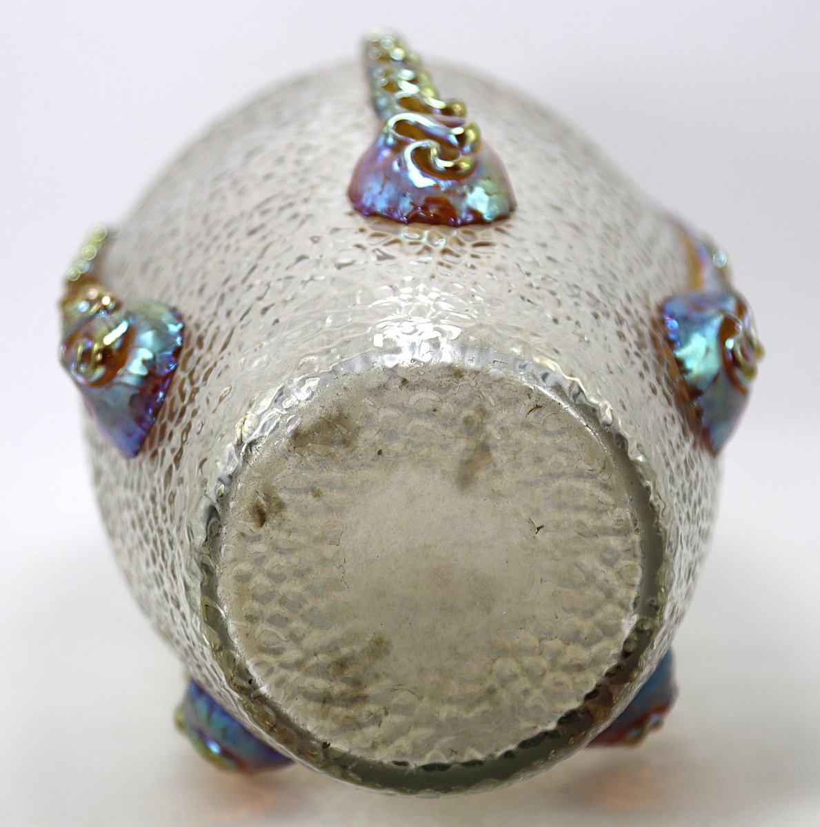 Johann LOETZ (1880-1940), Vase ovoîde " Nautilus ", vers 1904-photo-5