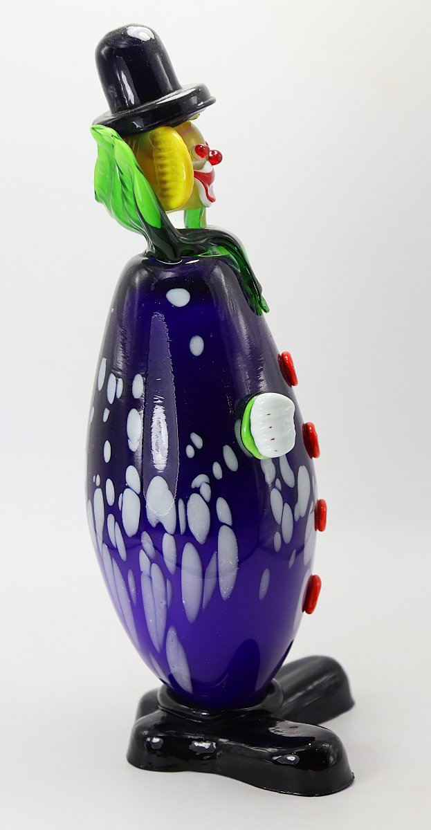 Murano Glass Clown, 20th Century-photo-4