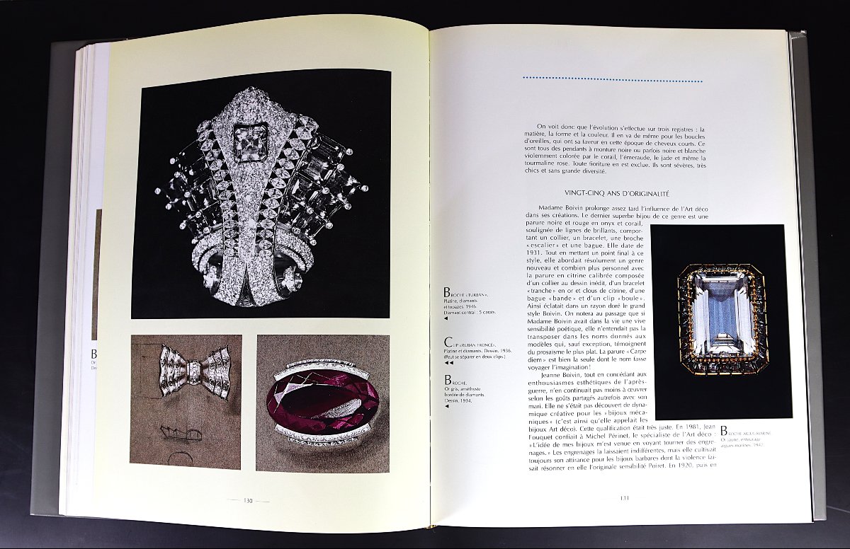 Françoise Cailles "rené Boivin", Jeweler Paris, Les éditions De l'Amateur, 1994-photo-2