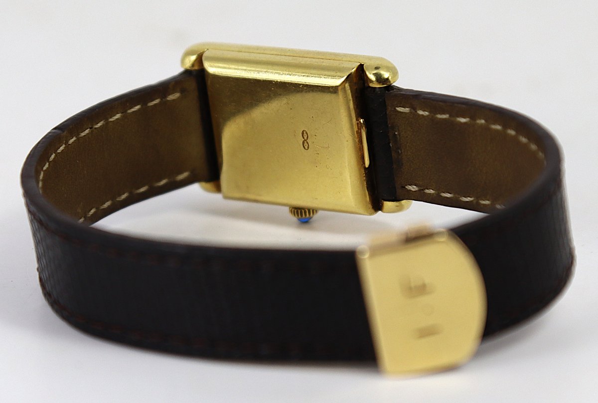 Ladies' Automatic Watch In 18k Gold "universal Genève", 20th Century-photo-4