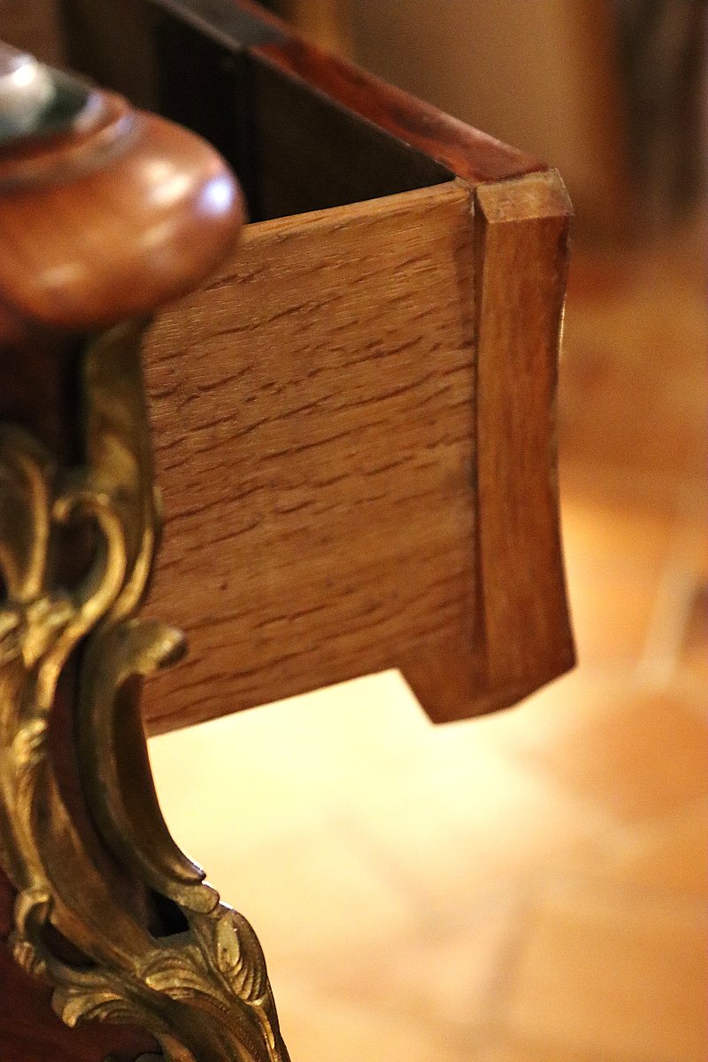 Bureau de style Louis XV, début XIXe-photo-4