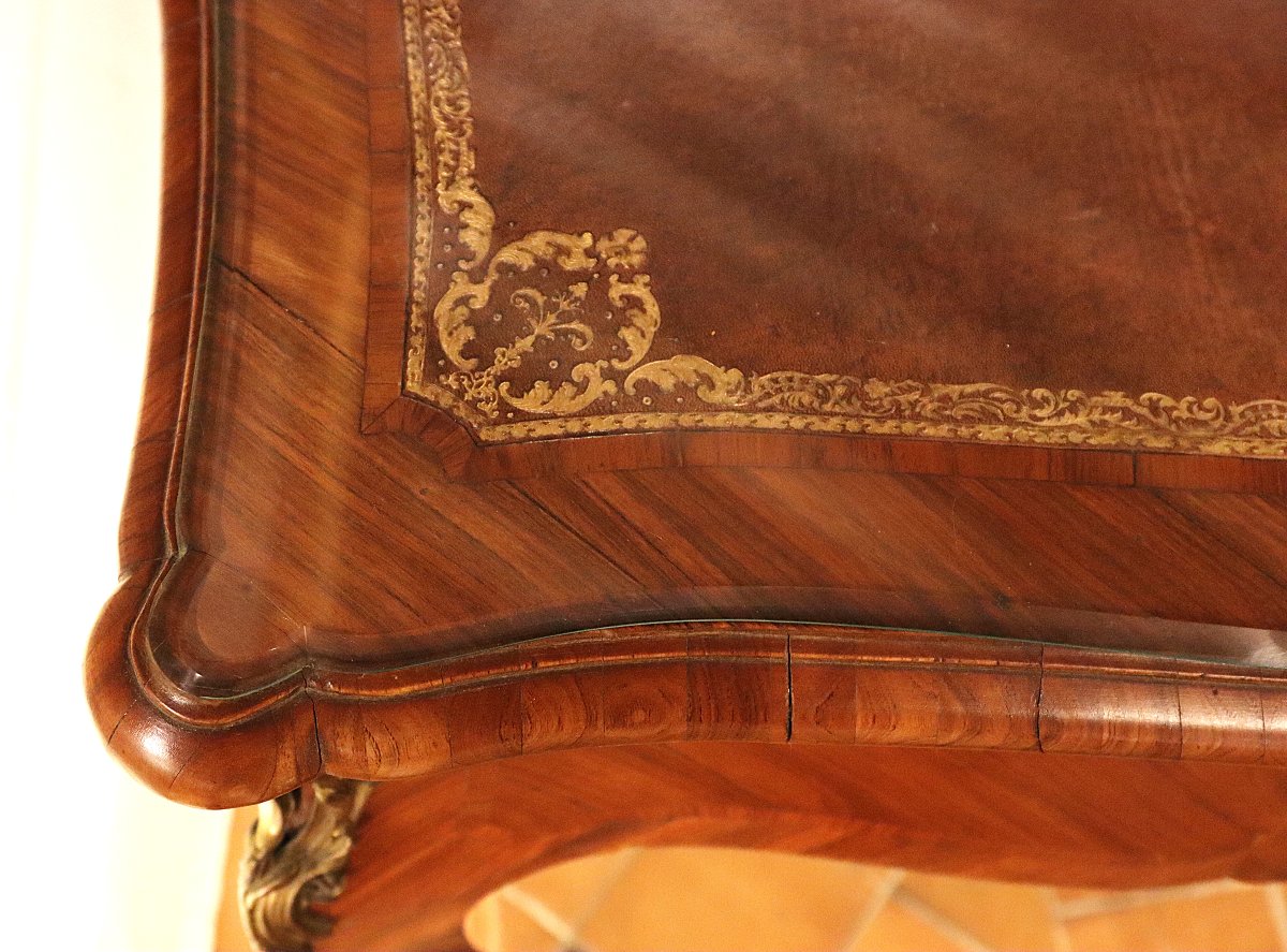 Bureau de style Louis XV, début XIXe-photo-5