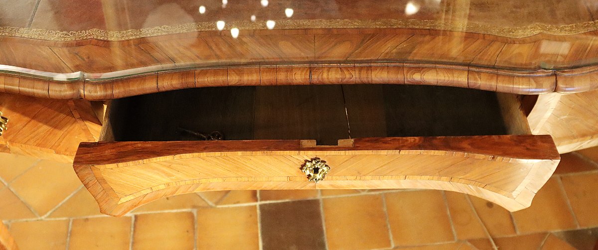 Bureau de style Louis XV, début XIXe-photo-7