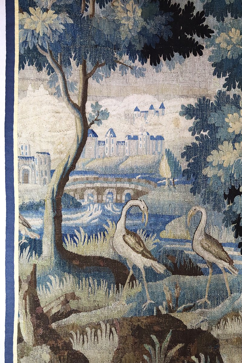 Tapestry, Aubusson Manufactory, 18th Century-photo-5