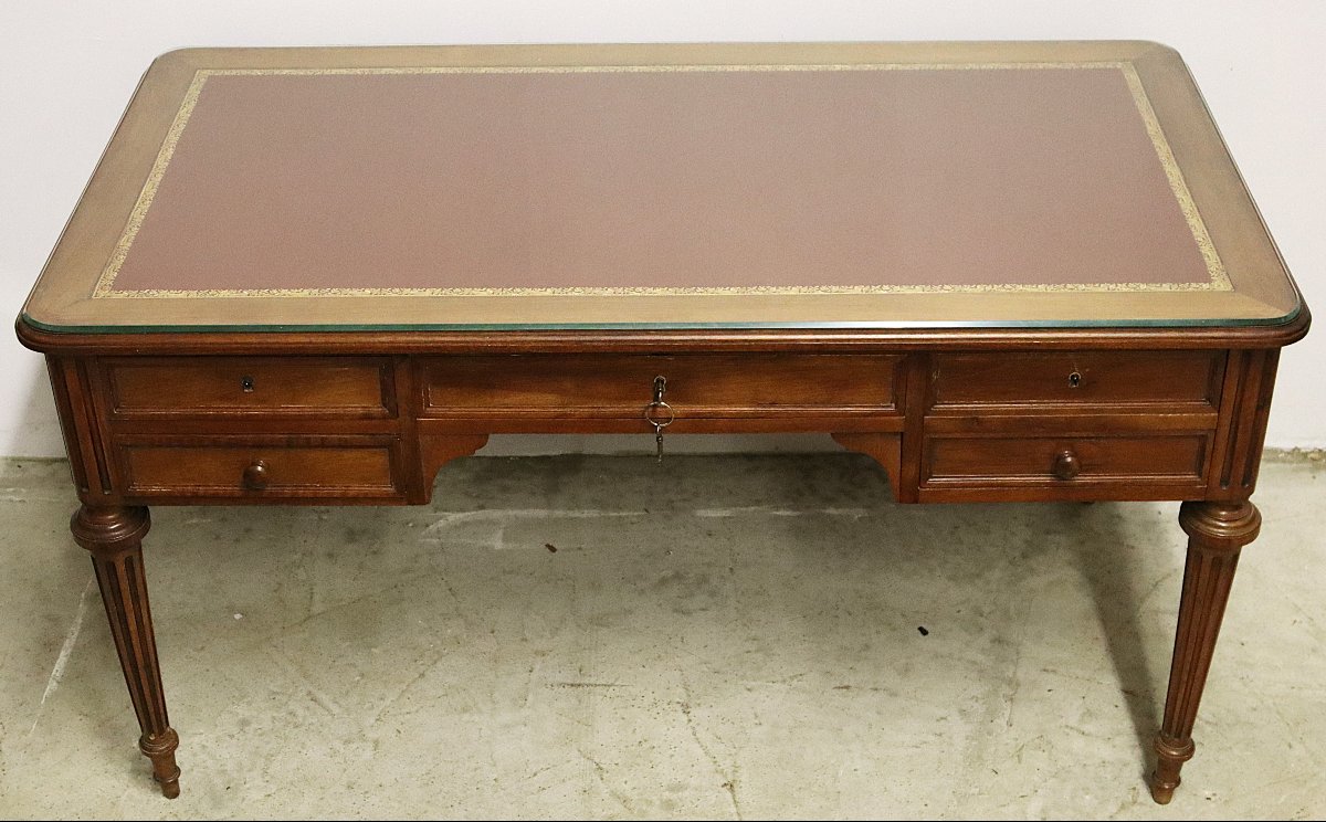 Bureau de style Louis XVI, XIXe-photo-2