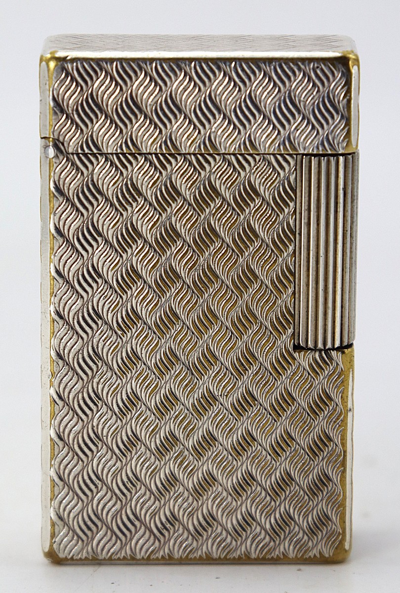 Dupont - Hermes, Silver-plated Metal Lighter, Signed, 1970