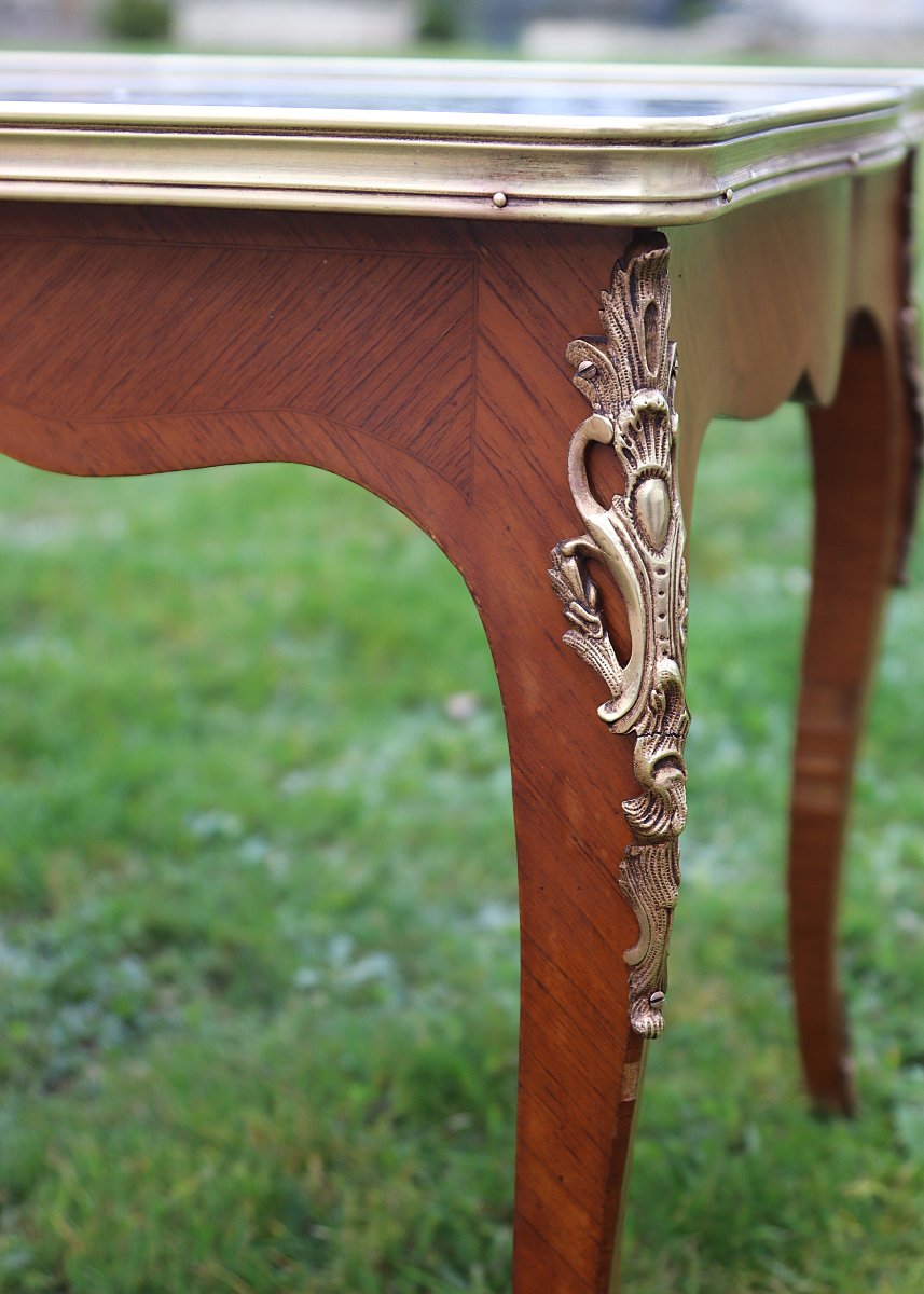 Louis XV Style Coffee Table, 20th Century-photo-4
