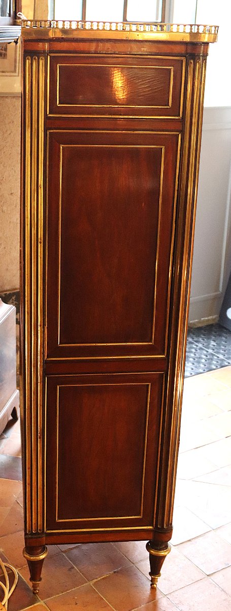 Louis XVI Period Drop-front Secretary Desk, 18th Century-photo-2