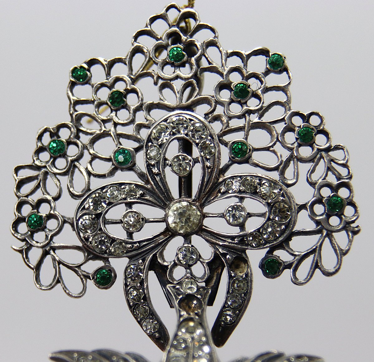 Pendentif saint esprit en argent, Normandie XIXe.-photo-4