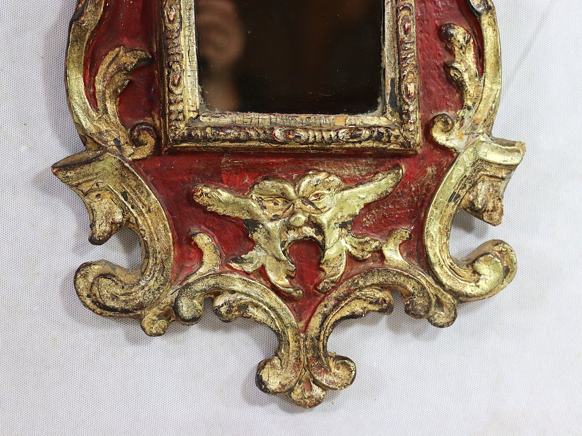 Pair Of Baroque Mirrors, Italy, Late 18th Century.-photo-2