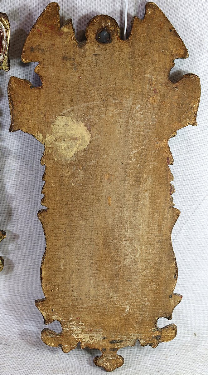 Pair Of Baroque Mirrors, Italy, Late 18th Century.-photo-4