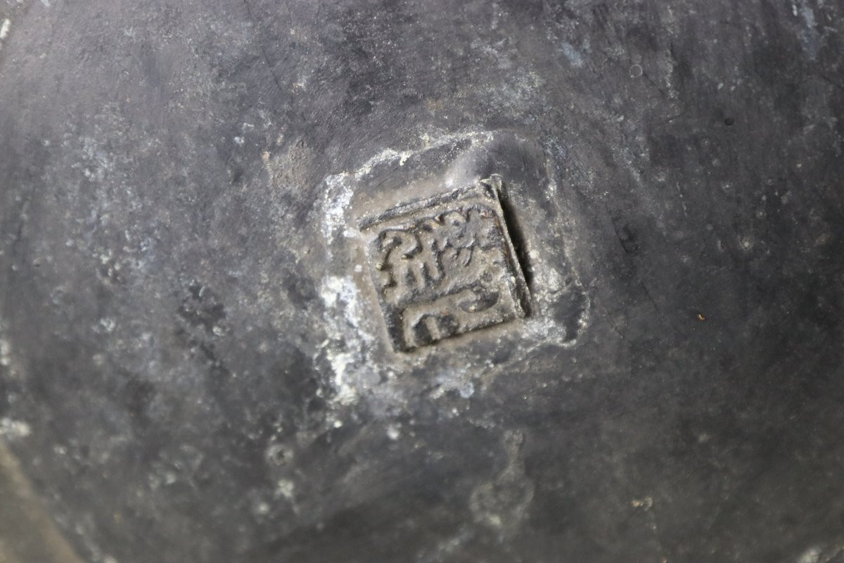 Large Pair Of Cloisonné And Champlevé Bronze Vases, China Qing 19th Century-photo-3