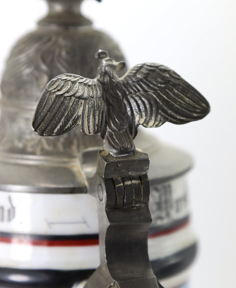 Chope de réserviste, Artillerie régiment N°15 Strasbourg 1900/1902-photo-2