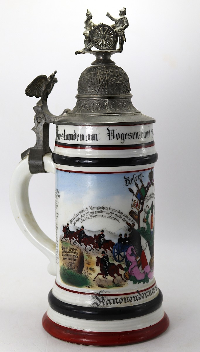 Chope de réserviste, Artillerie régiment N°15 Strasbourg 1900/1902