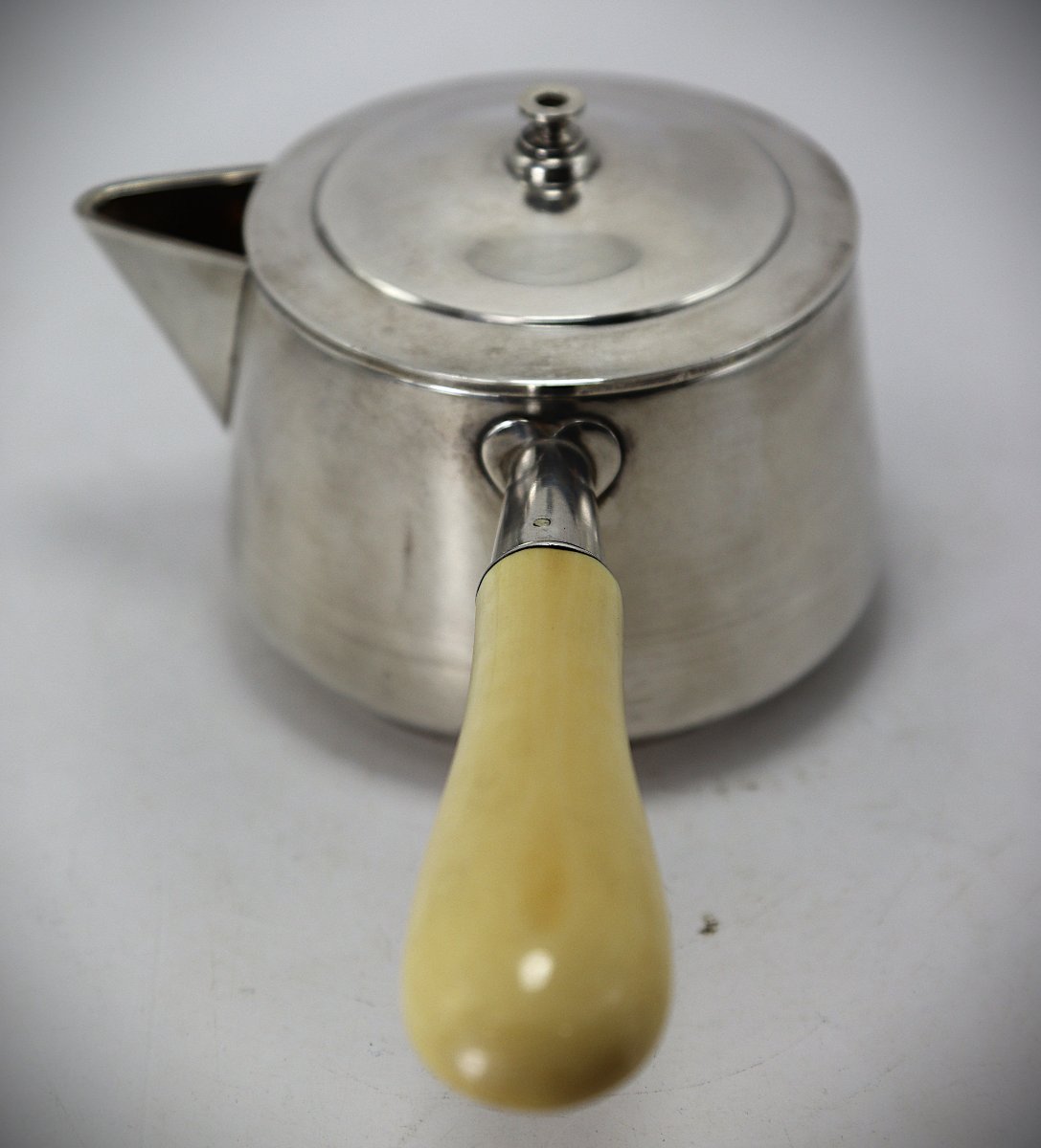 Russie, Frères GRACHEV, Cassolette en Argent et Argent vermeille, signé, 1881-photo-3