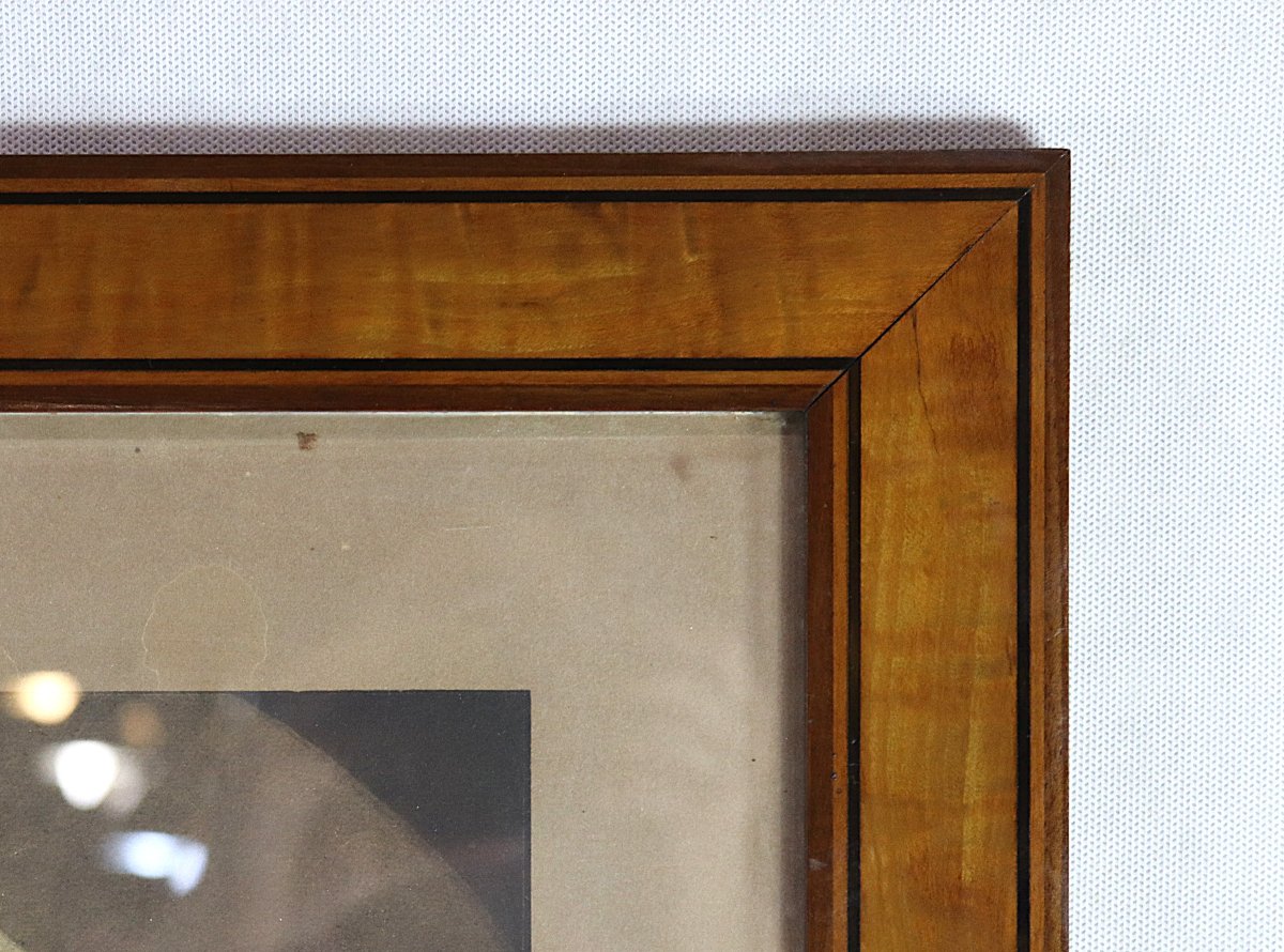 Grande gravure Anglaise représentant " Dorothy Crewe ", XIXe-photo-5