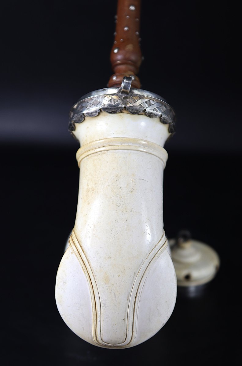 Germany 18th Century, Grosse Pipe écume Et Argent, Georges Barbier.-photo-2