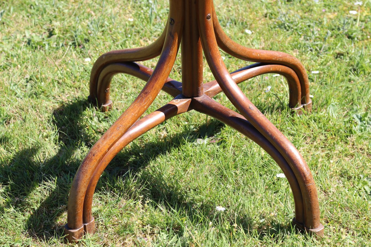 THONET (Attrib ), Porte-manteaux " Perroquet "vers 1920-photo-3