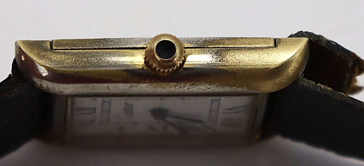 CARTIER, Montre tank femme, 1970-photo-6